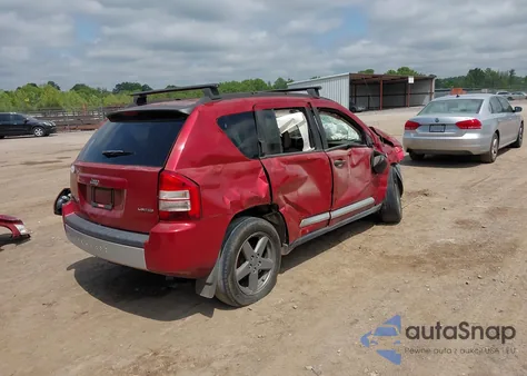 2007 Jeep Compass Limited из США, поврежденный, VIN 1J8FF57W67D234476